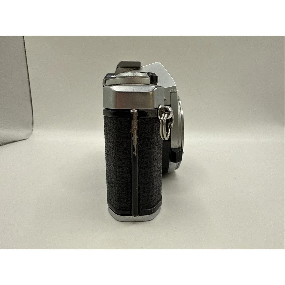 Pentax ME Super SLR Film Camera Body Chrome UNTESTED As Is.